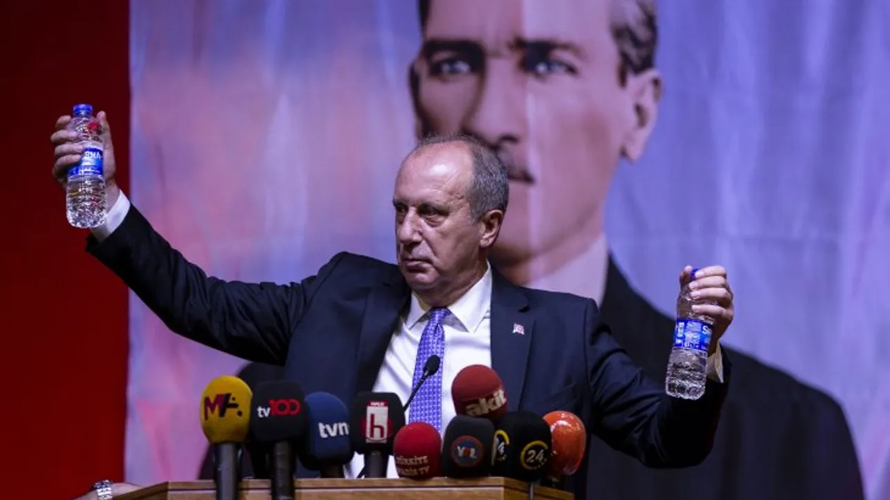 Former Presidential Candidate Muharrem Ince Kicks Off New Movement Slams Chp