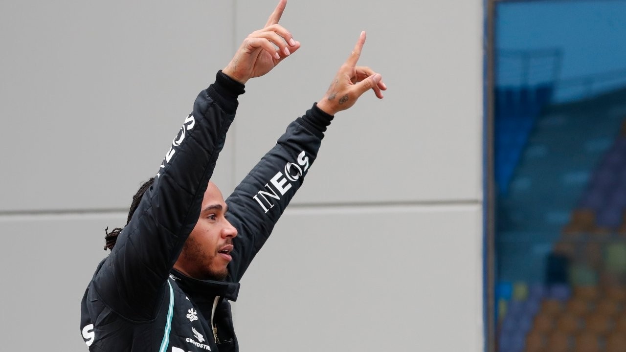Lewis Hamilton wins in Turkey for record-equalling seventh F1 title