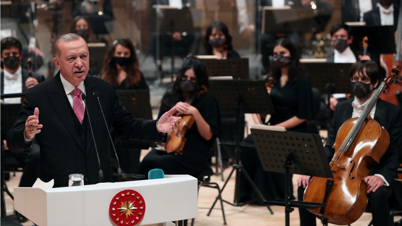 Erdoğan: Presidential Orchestra will play pieces from Beethoven, Bach