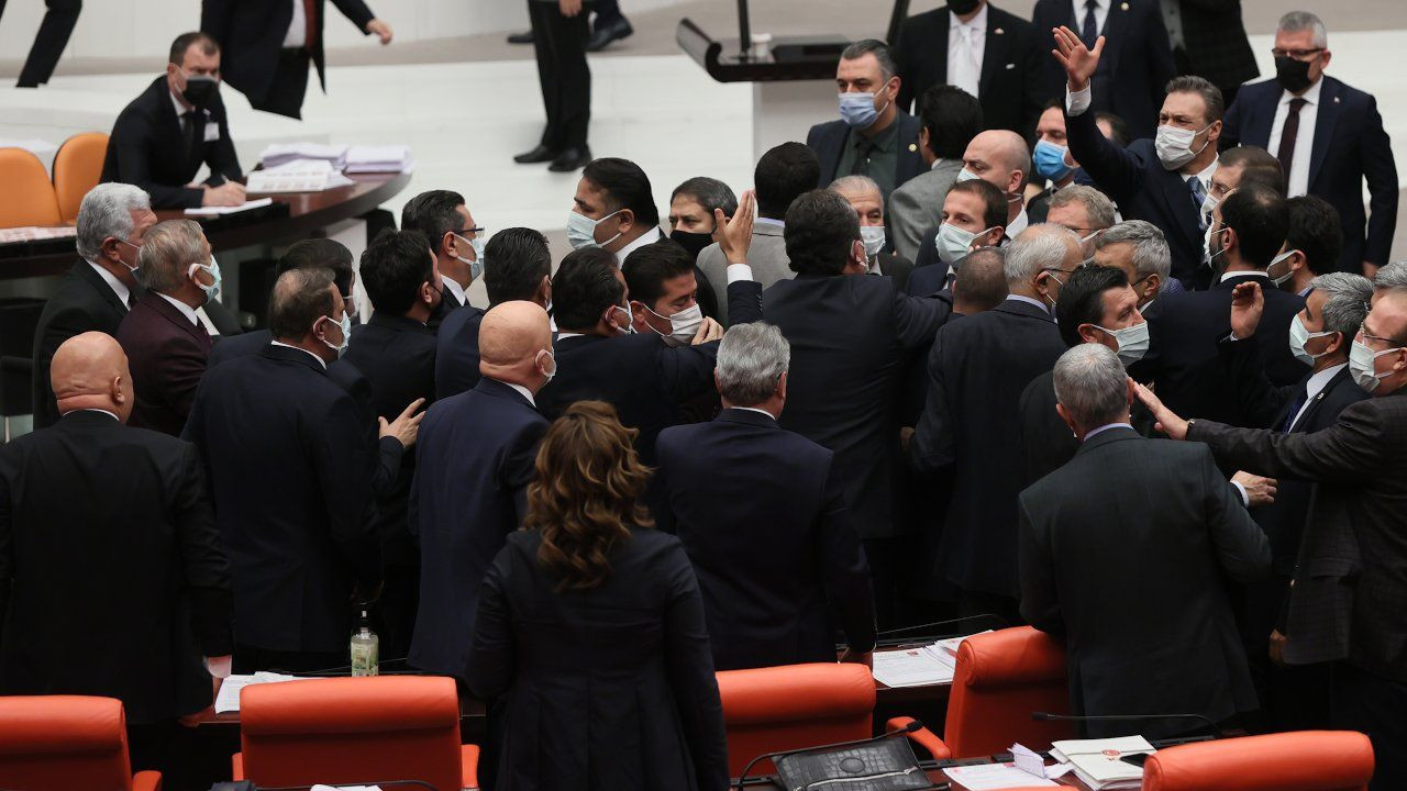 Fists fly as deputies brawl in Turkey's parliament yet again - Page 5