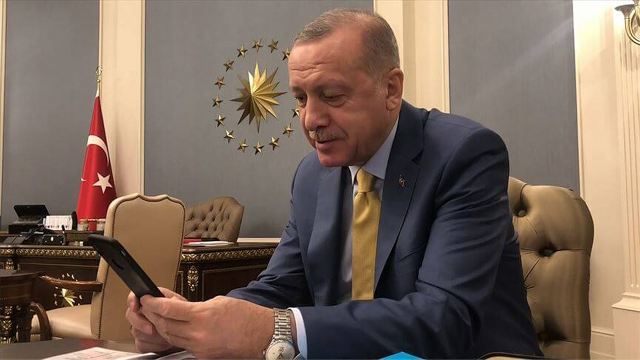 President Erdoğan shares daily schedule in Telegram morning greeting