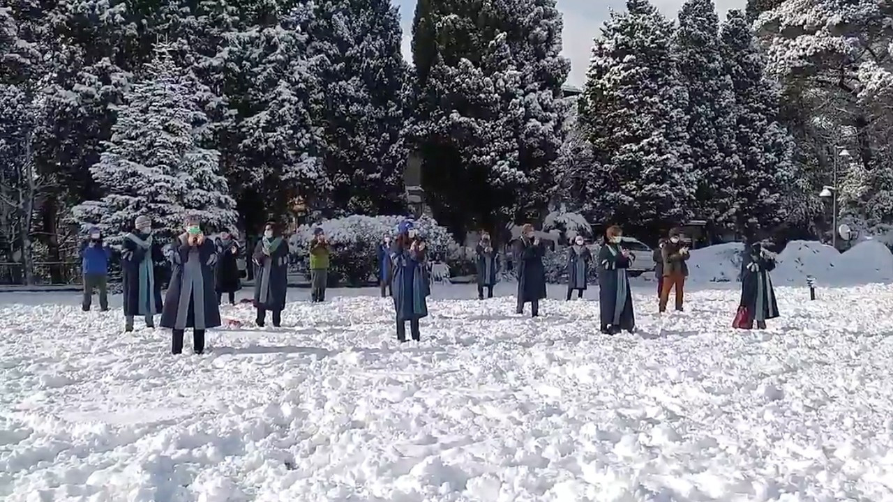 Boğaziçi University academics mark two weeks of rector protests on snow-white campus