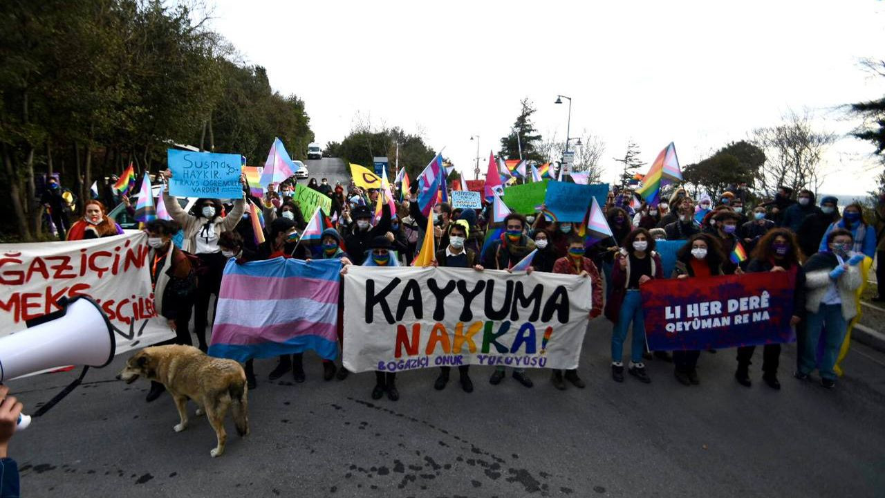 Boğaziçi University students hold Pride March on third week of protests against Erdoğan's rector - Page 1