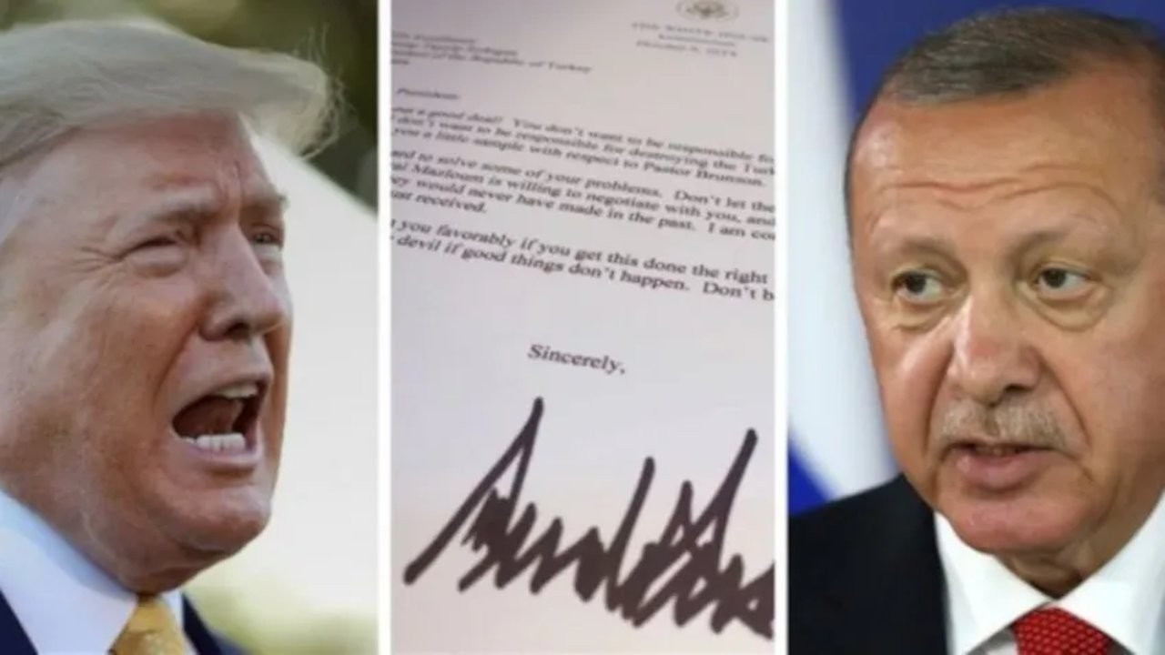 Man accused of terrorism for sharing Trump's bizarre letter to Erdoğan