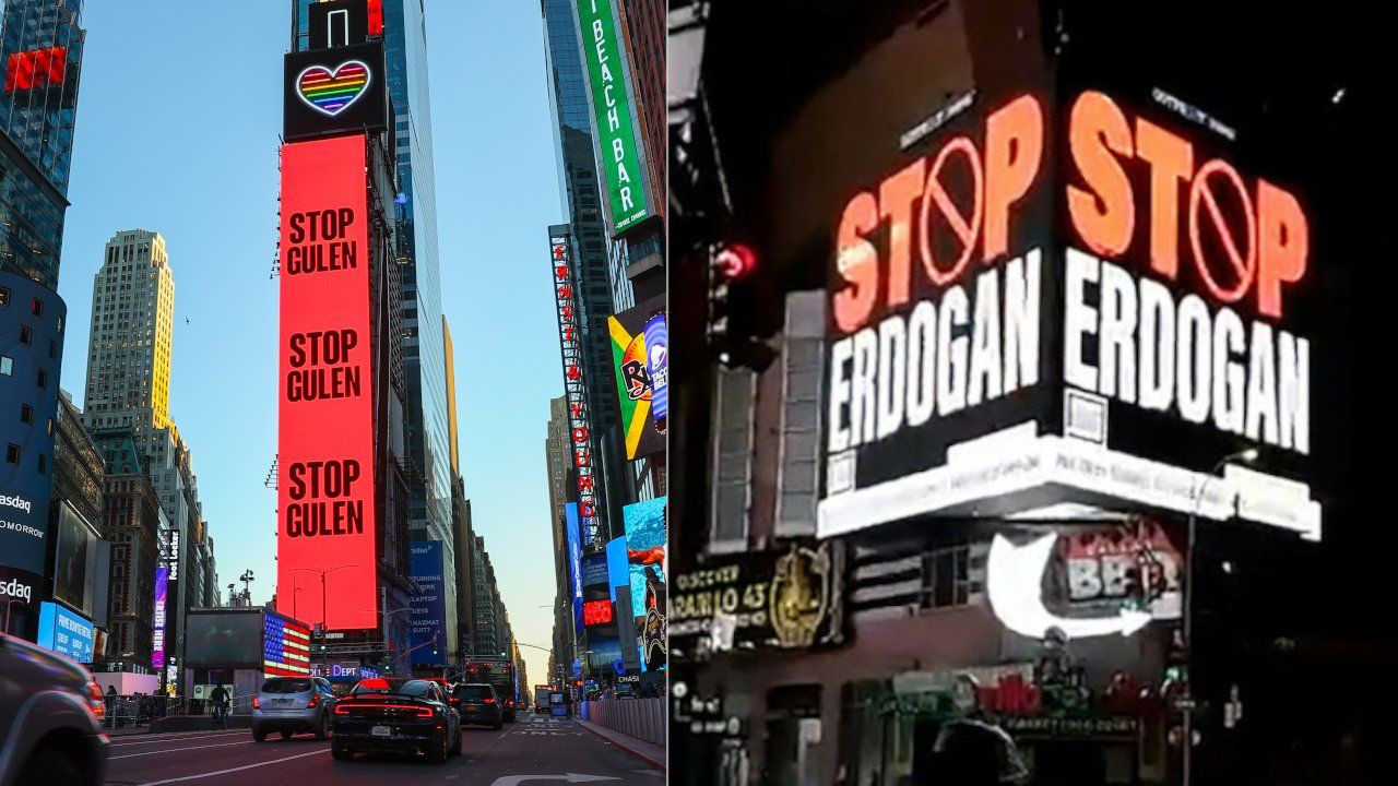 Times Square becomes scene of propaganda war between Turkey, Gülenists - Page 1