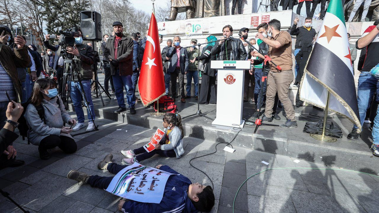 Syrians, NGOs mark 10th anniversary of war in Istanbul - Page 5