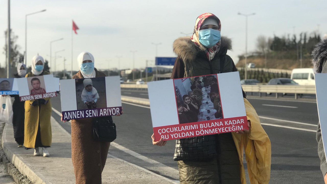 Uyghur women march to Ankara to seek help in locating missing kids