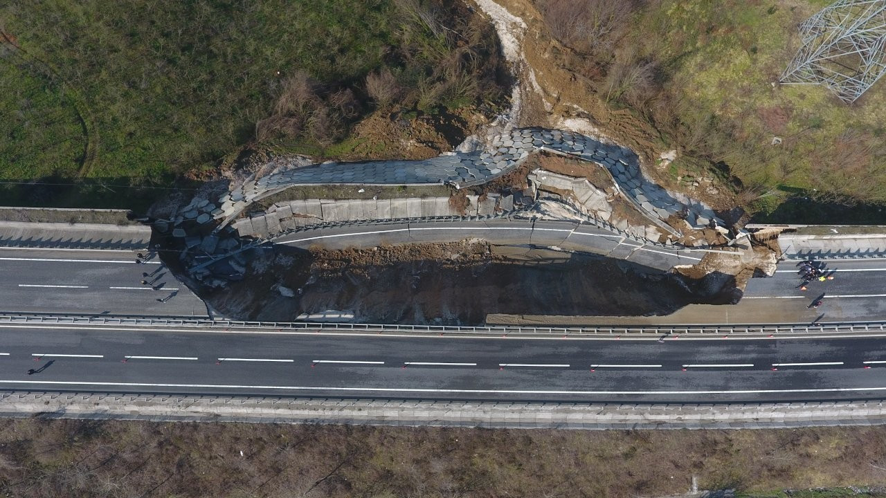 Road constructed by Turkish pro-gov't company collapses 9 years after completion