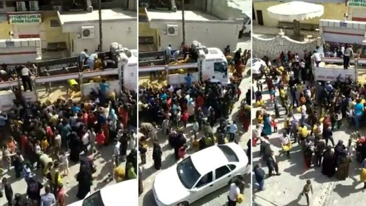 Stampede occurs during free potato distribution in southeastern Turkey