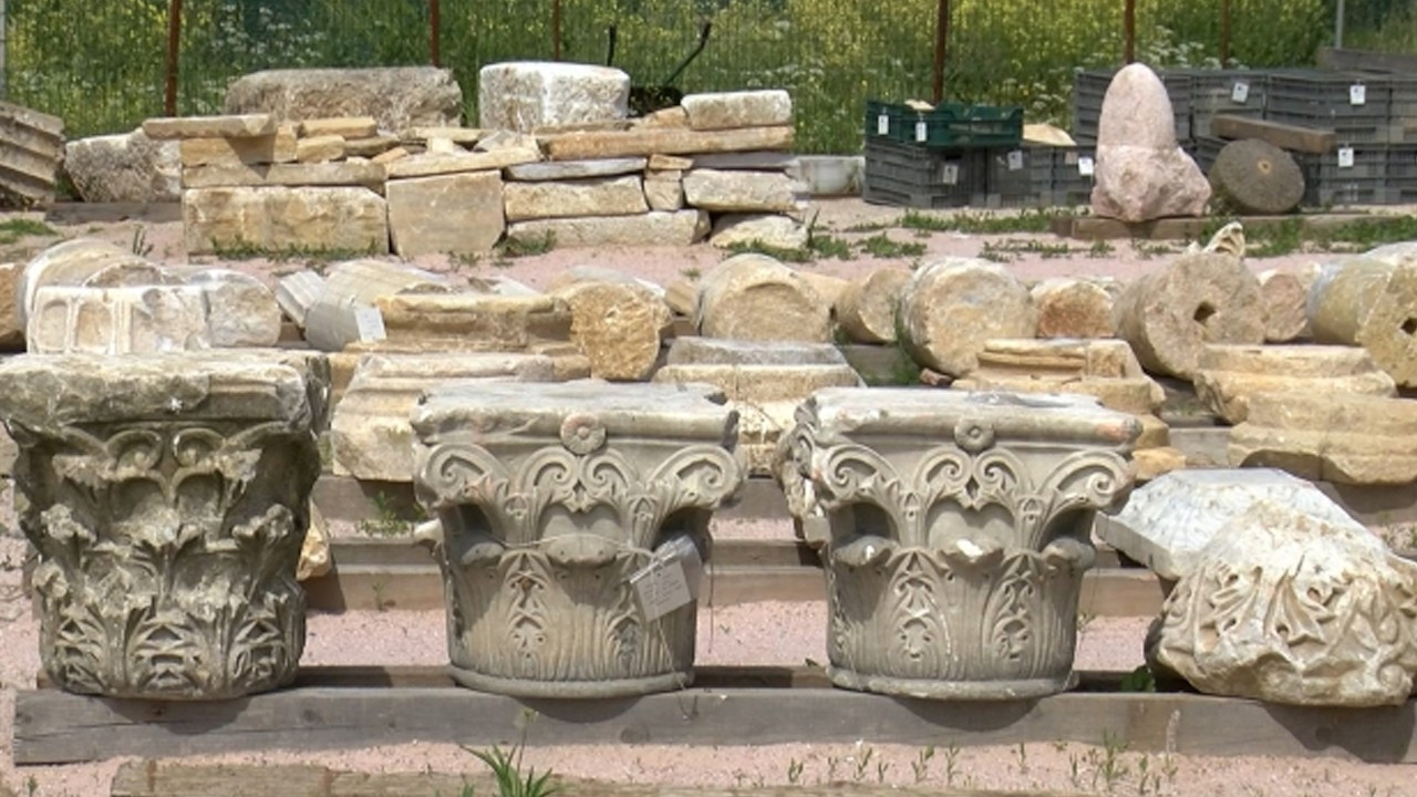Fourth century monument found in Istanbul train station excavation