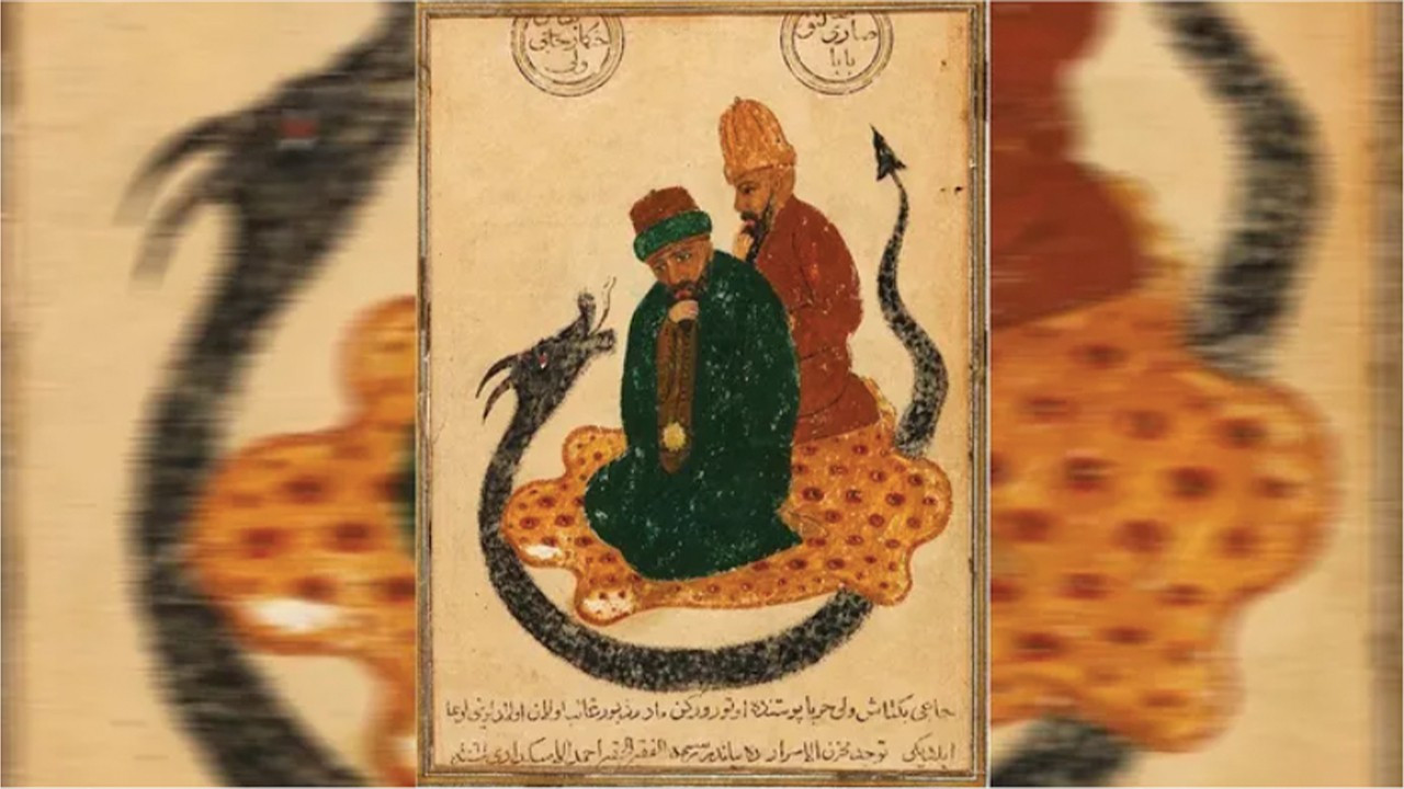 Oldest painting of Alevi philosopher Haji Bektash Veli to be auctioned