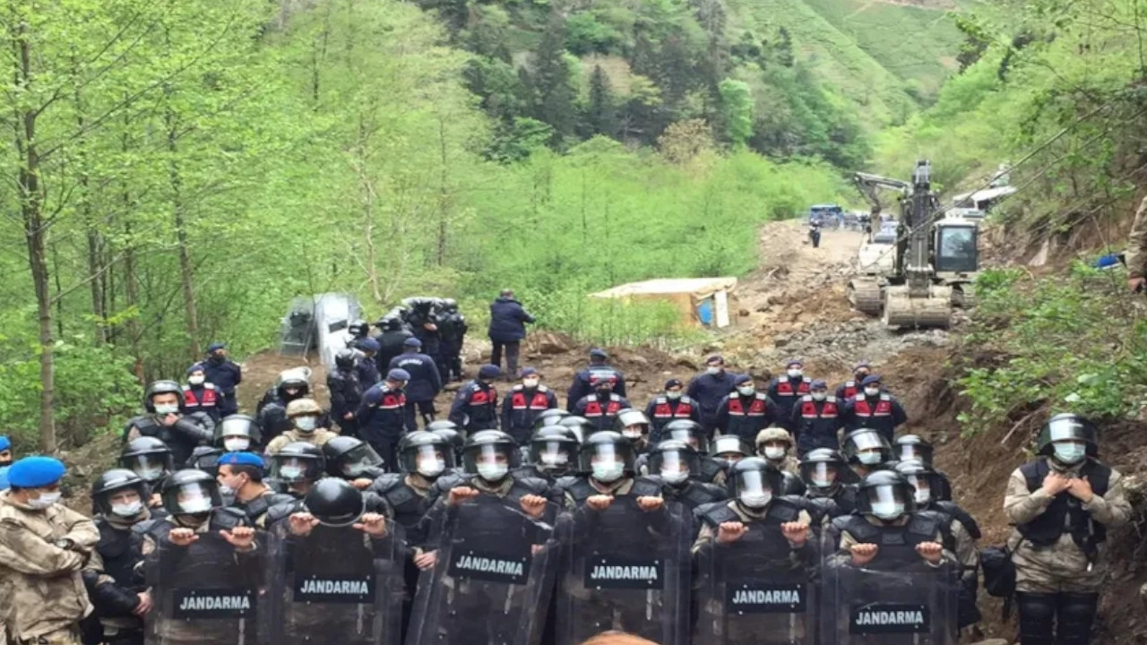 Villager resisting mine construction in Rize faces charges of 'terror propaganda'