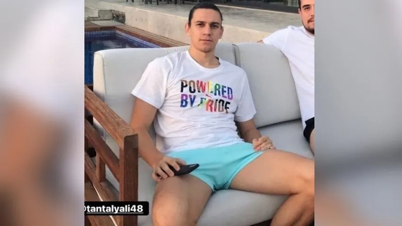 Footballer becomes target of homophobes for wearing Pride t-shirt