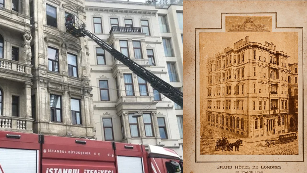 Fire erupts in historic Istanbul hotel featuring in film 'Head-On'