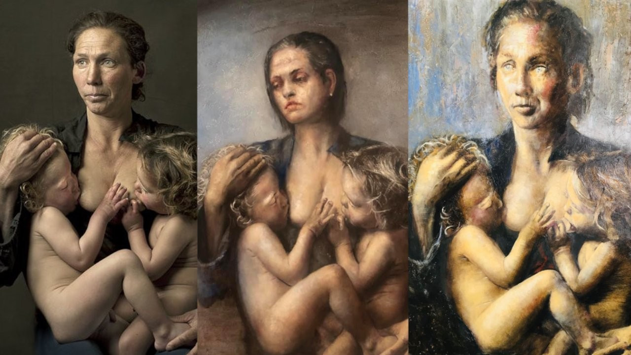 Artist who accused painter of plagiarism revealed to have plagiarized