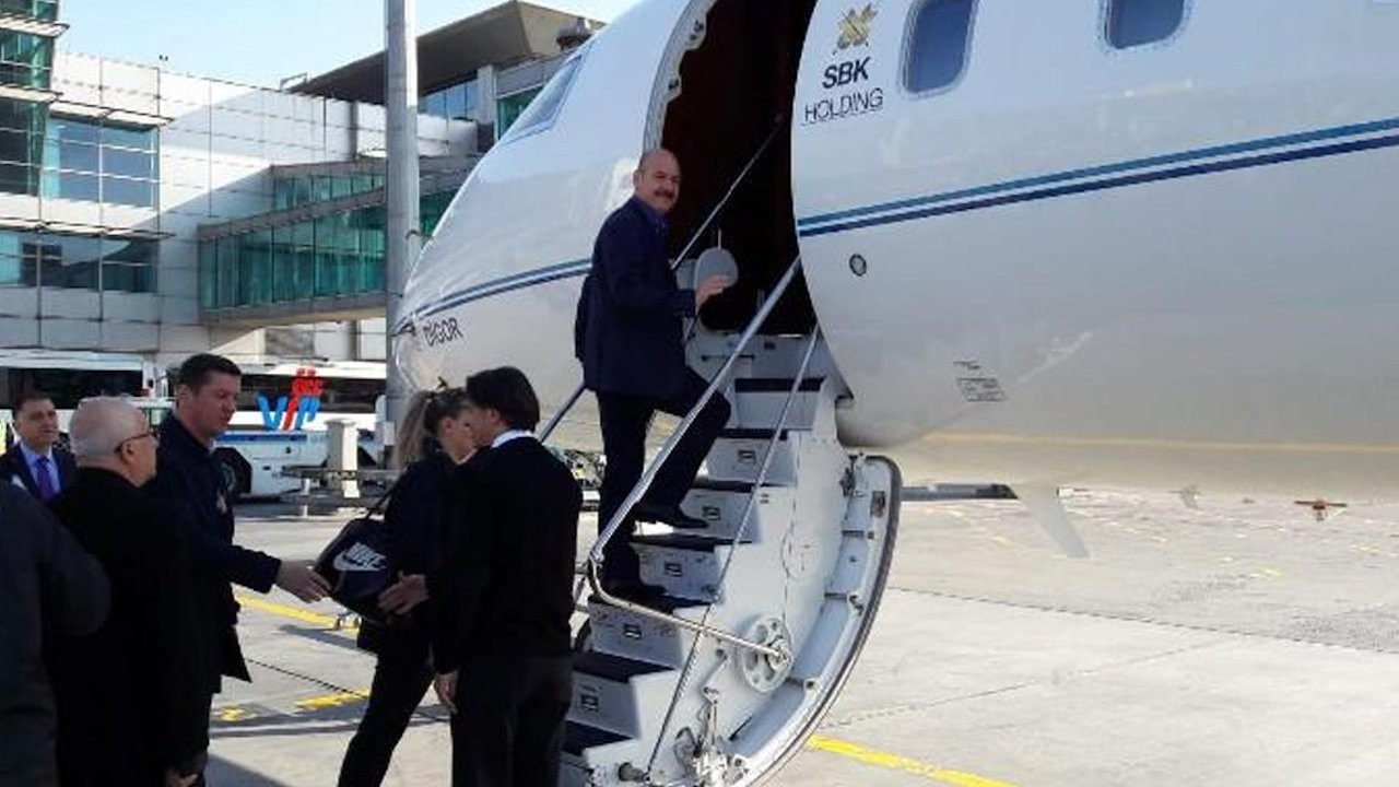 Turkish Interior Minister's picture on shady tycoon's plane emerges