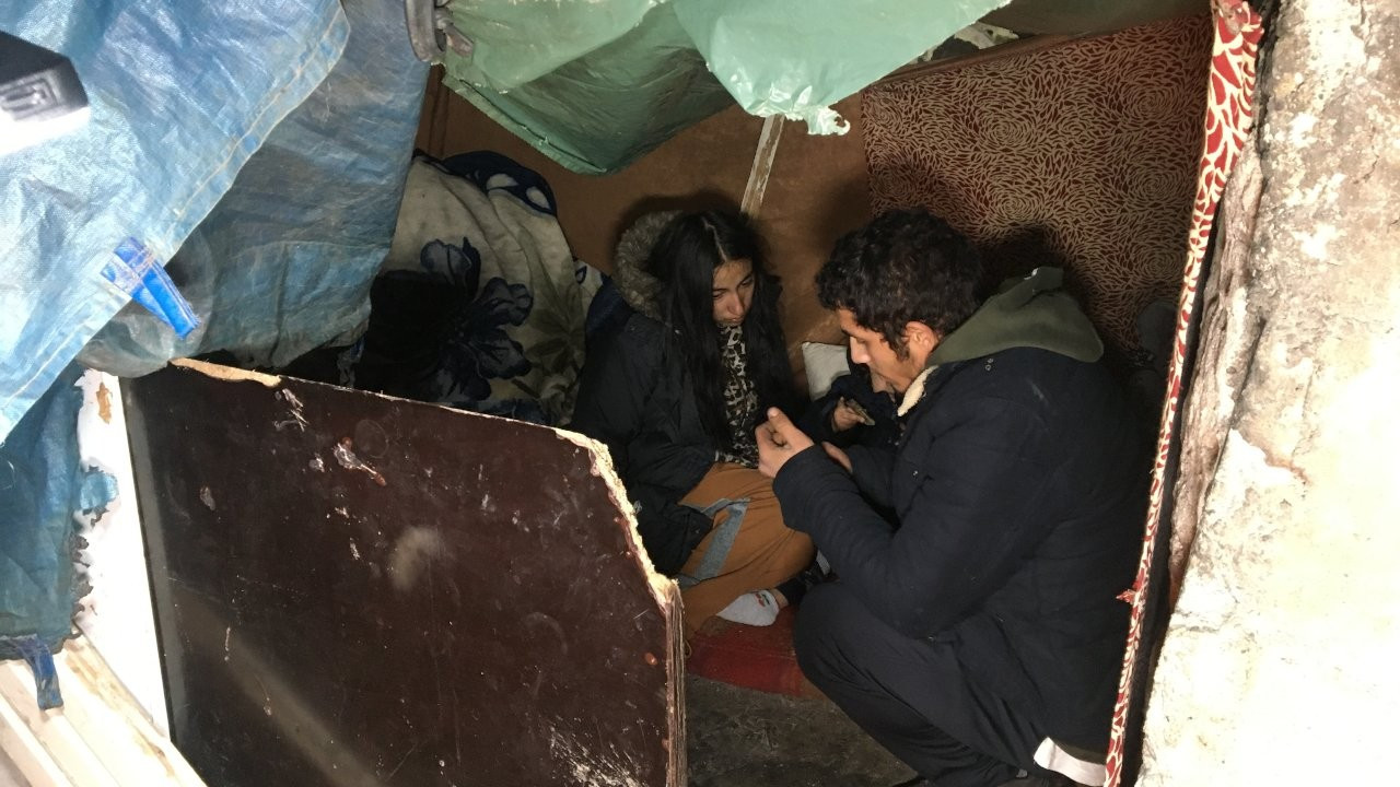Turkish family living in a hole expects help