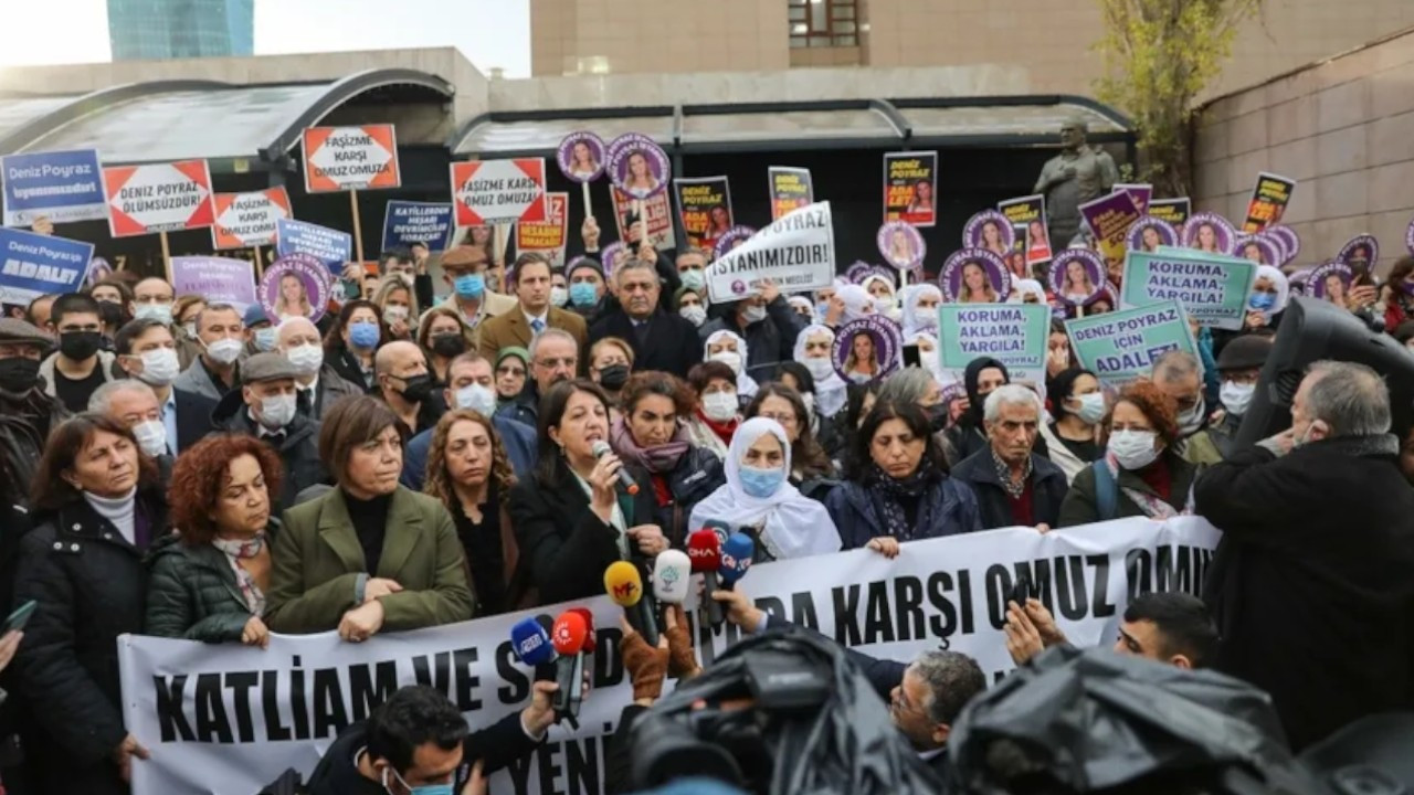 Turkish prosecutors probe HDP co-chair over remarks at Deniz Poyraz murder trial