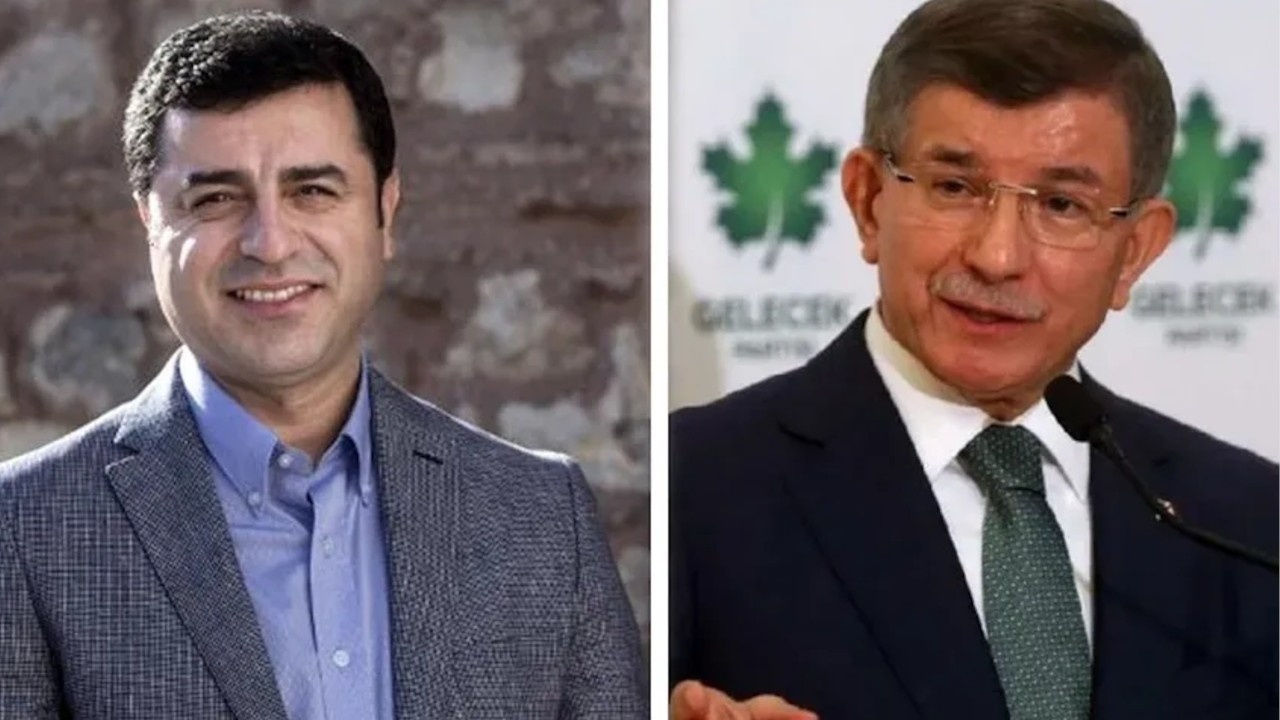 Former PM Davutoğlu withdraws complaint against Demirtaş over ‘insulting’