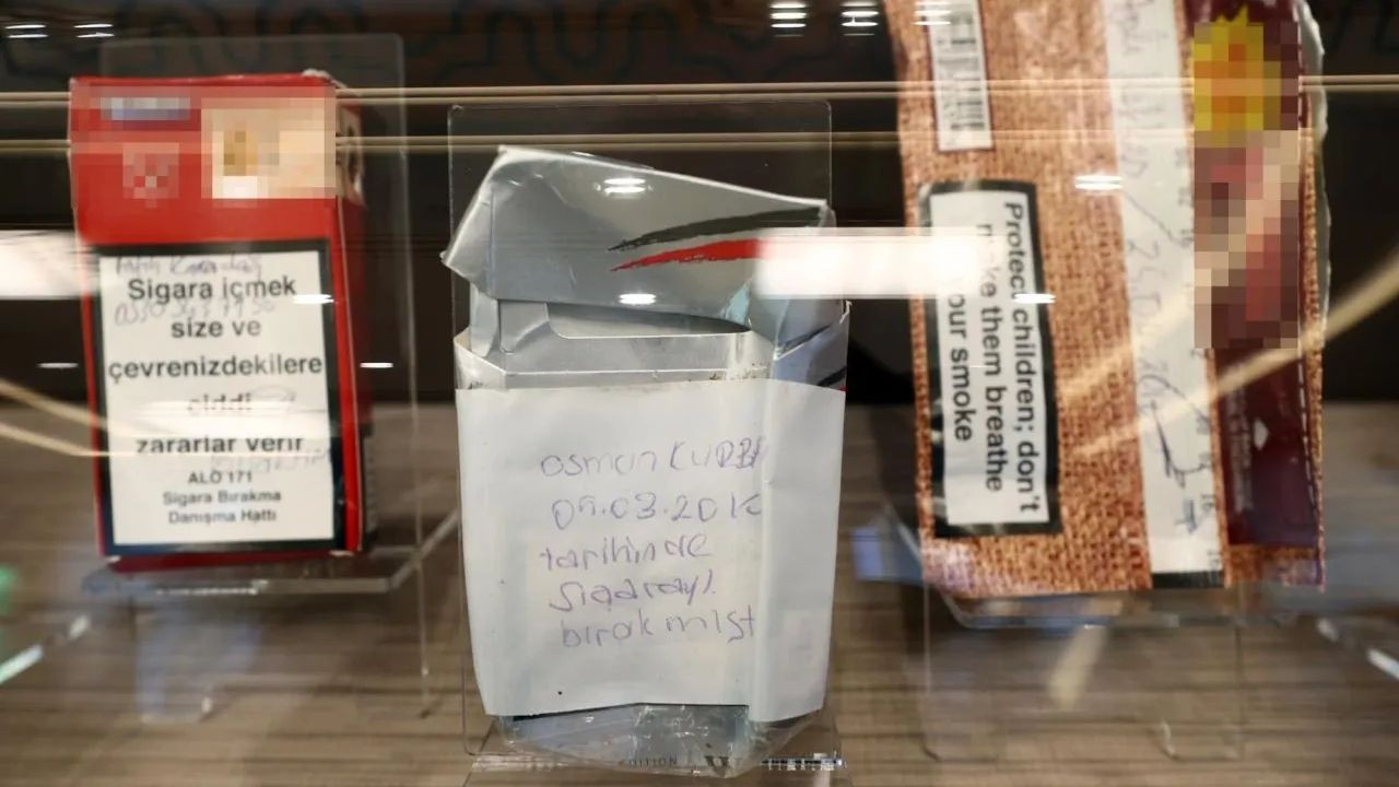 Cigarette packages collected by Erdoğan exhibited at the Presidency - Page 3