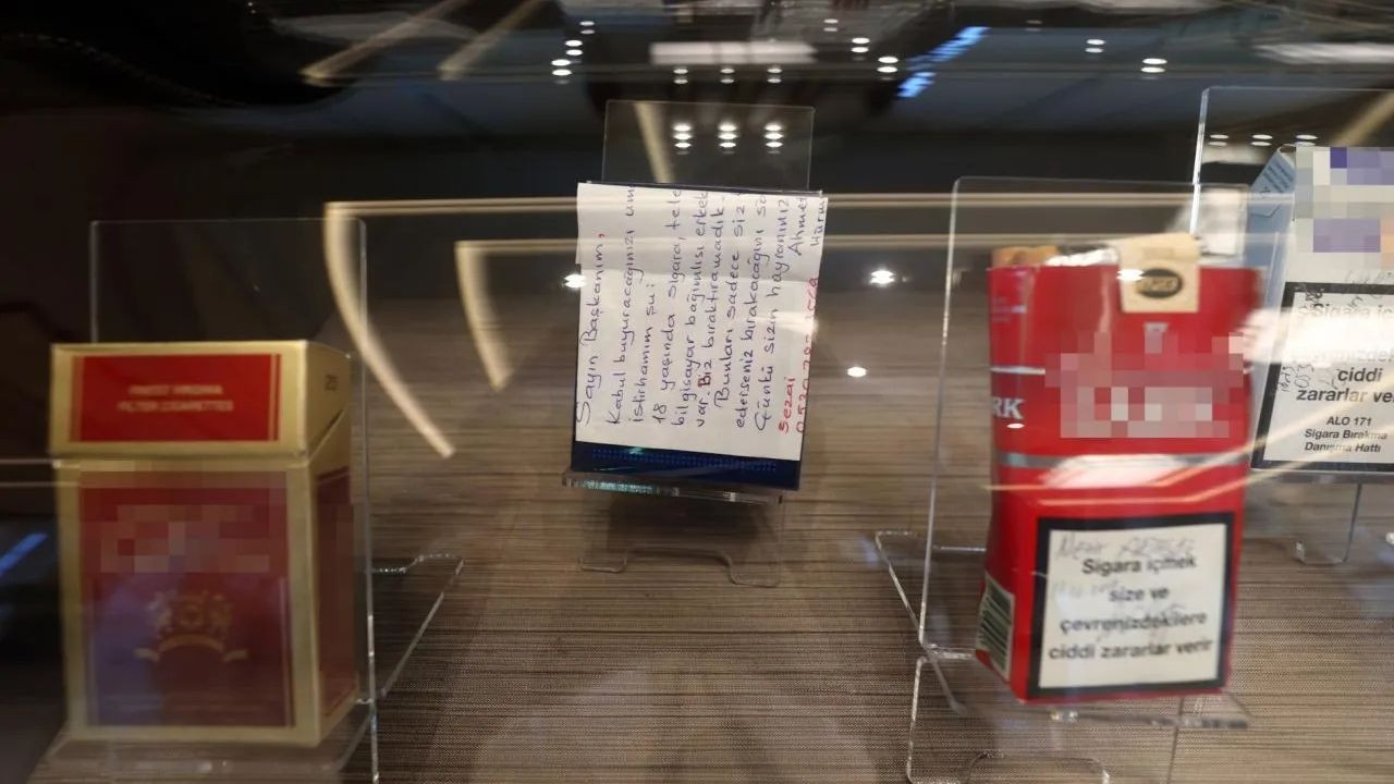 Cigarette packages collected by Erdoğan exhibited at the Presidency - Page 4