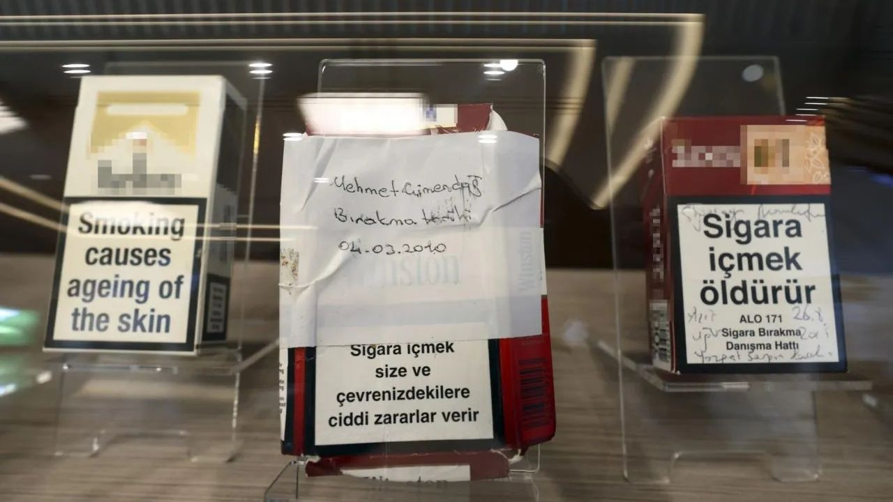 Cigarette packages collected by Erdoğan exhibited at the Presidency - Page 7