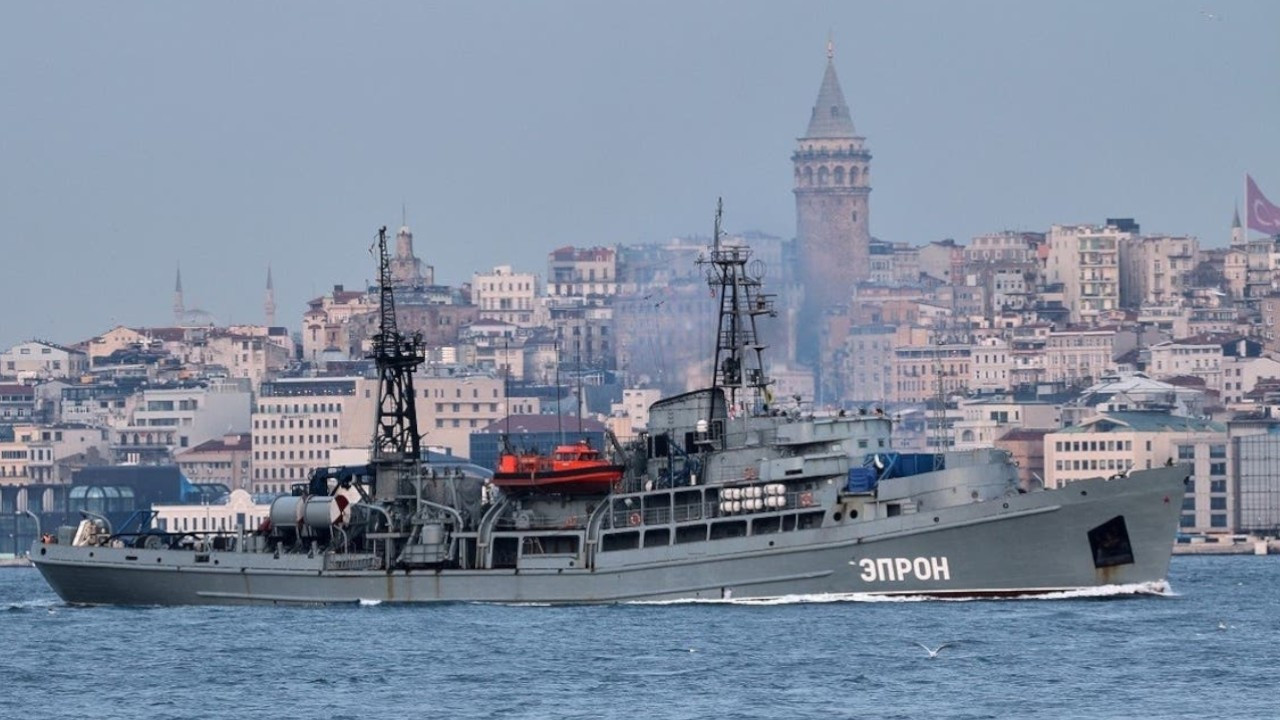 Turkey says cannot stop Russian warships accessing Black Sea