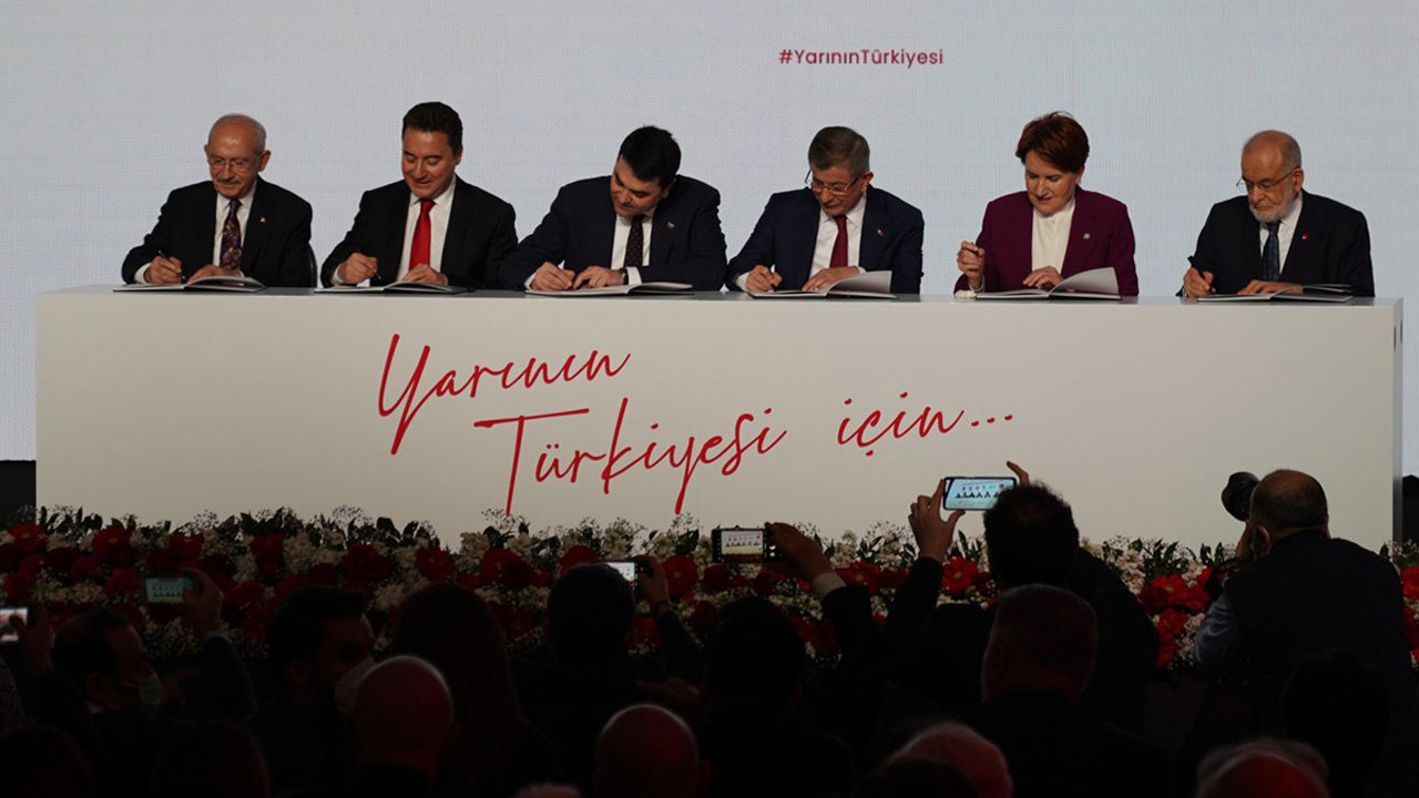 Turkish opposition leaders sign joint proposal for strengthened parliamentary system