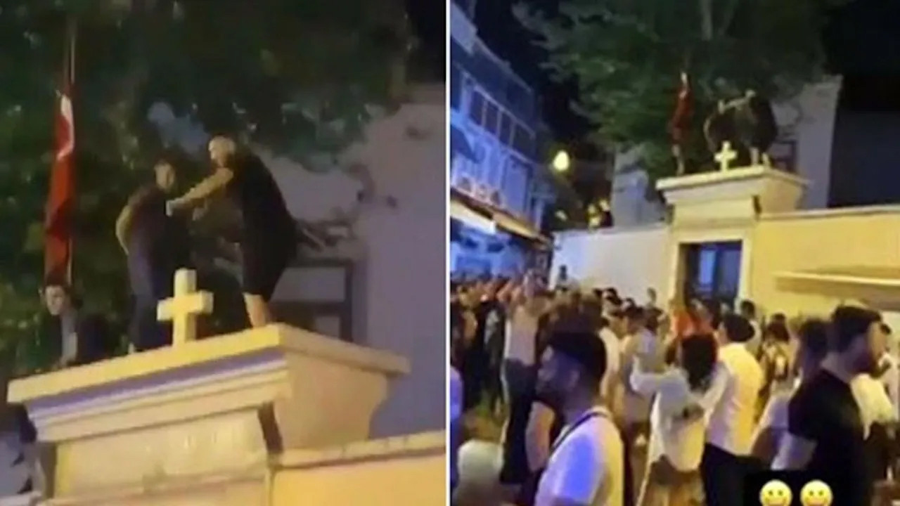 Turkish court acquits men for dancing on top of Armenian church gate