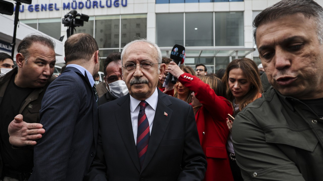 Turkish main opposition leader denied entry to state-run Meat and Milk Board