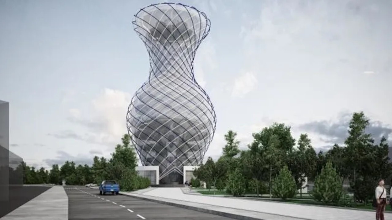 MHP municipality to spend 45 million liras to build vase-shaped tower