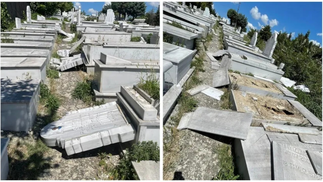Jewish cemetery in Istanbul vandalized, 36 gravestones broken