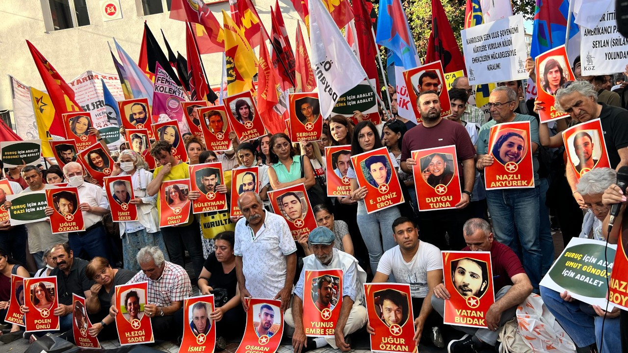 Turkish police Suruç massacre commemorators, detain several