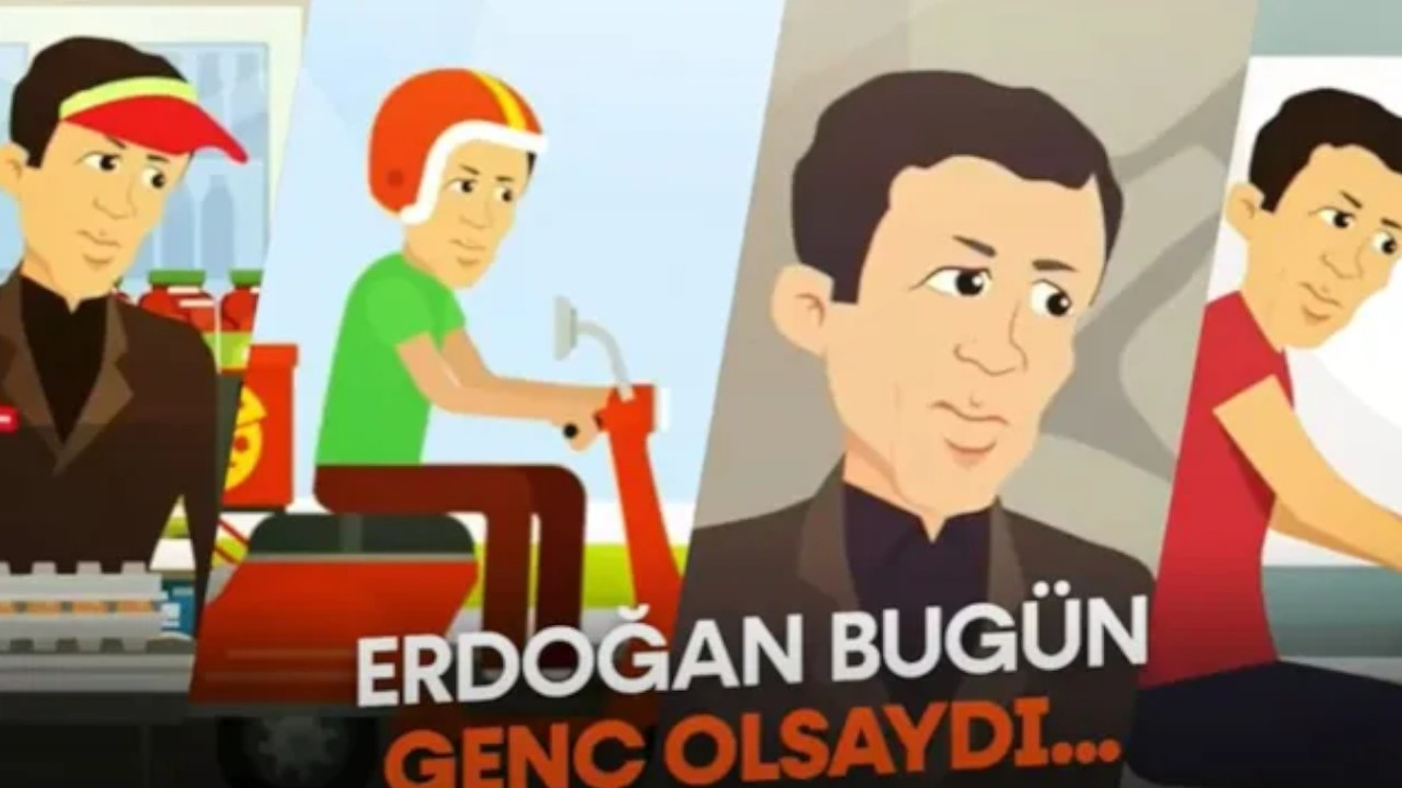 Opposition party depicts Erdoğan as new graduate in cartoon video