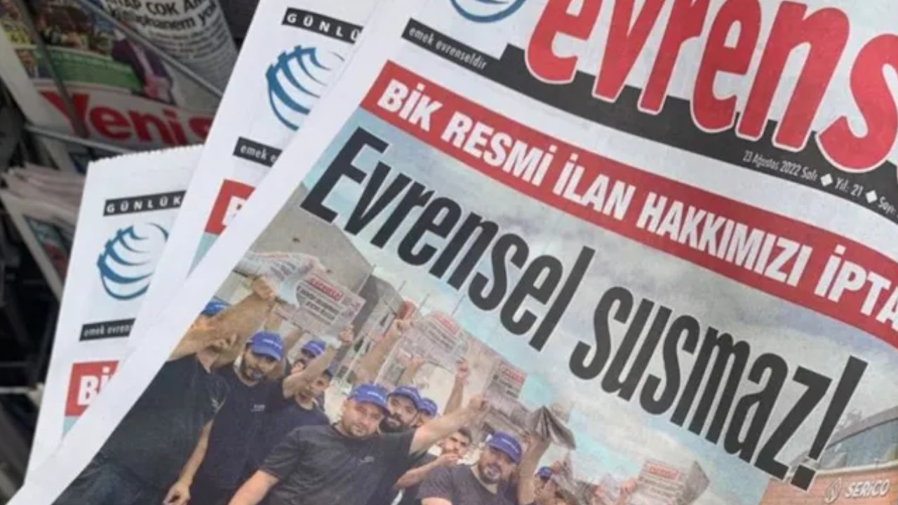 Top Turkish court finds no violation of rights in refusal to give opposition daily Evrensel to inmate