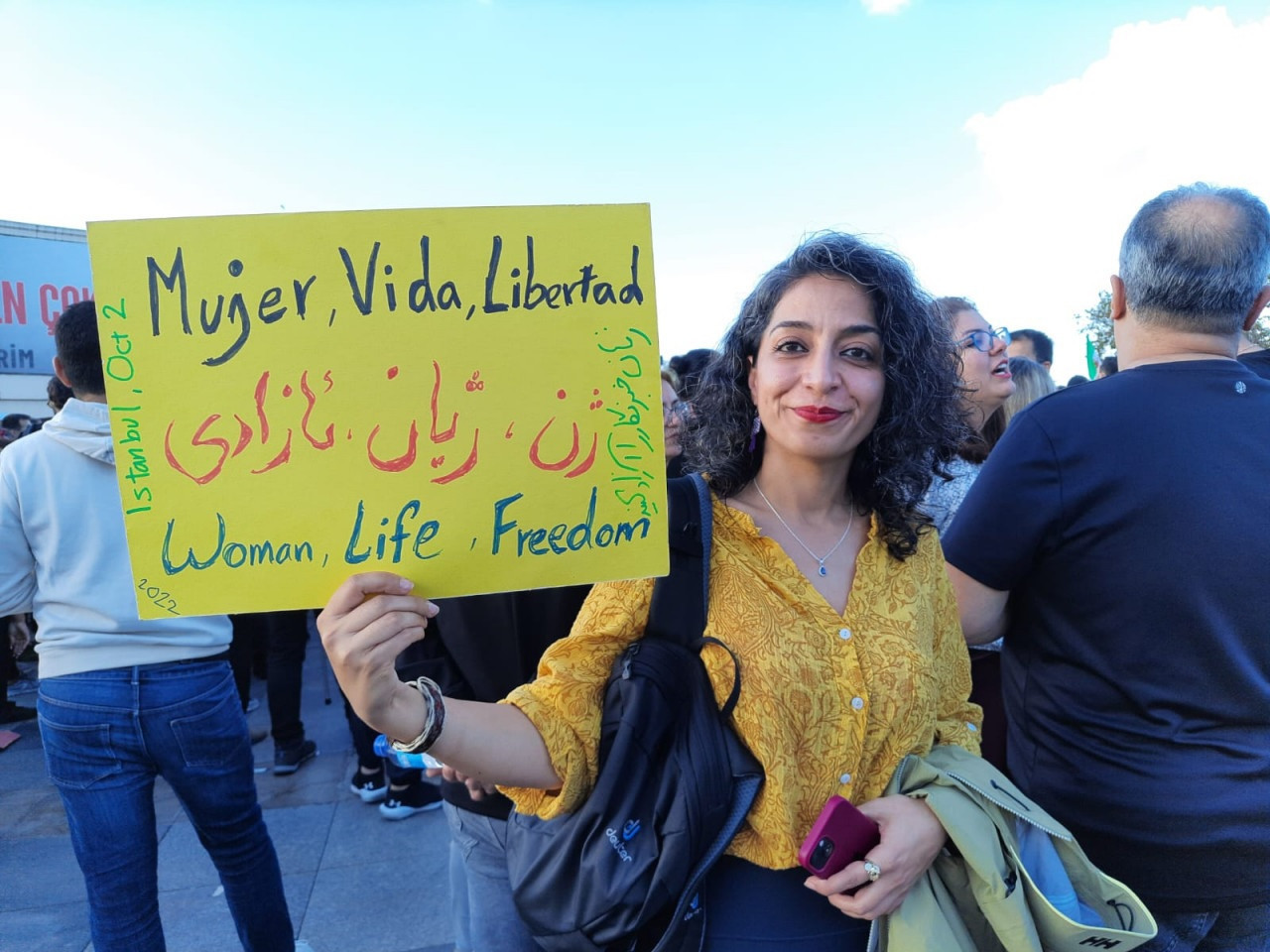 Women in Turkey protest murder of Mahsa Jîna Amini