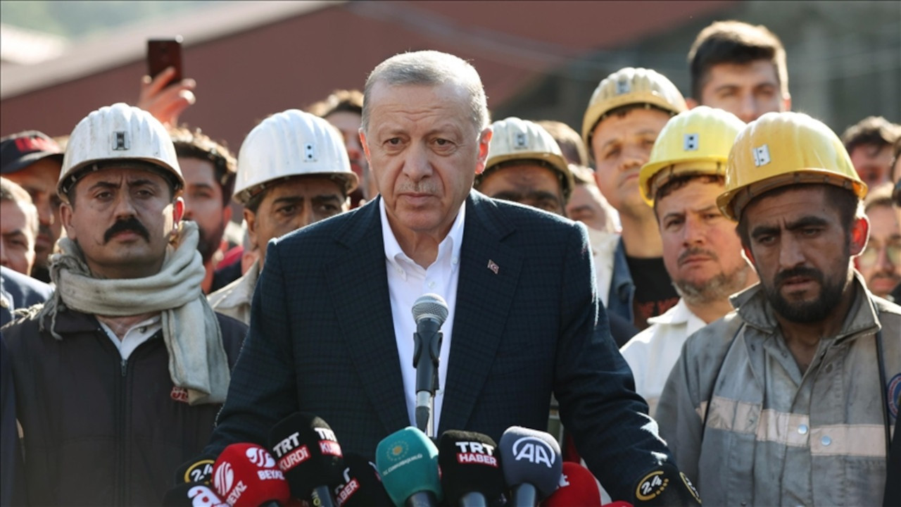 Erdoğan deems mine explosion killings ‘destiny’