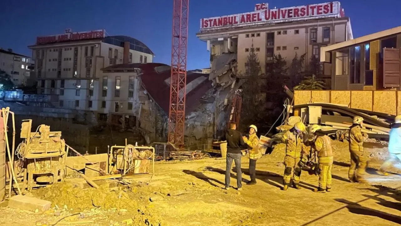 3-storey building at Turkish university collapses