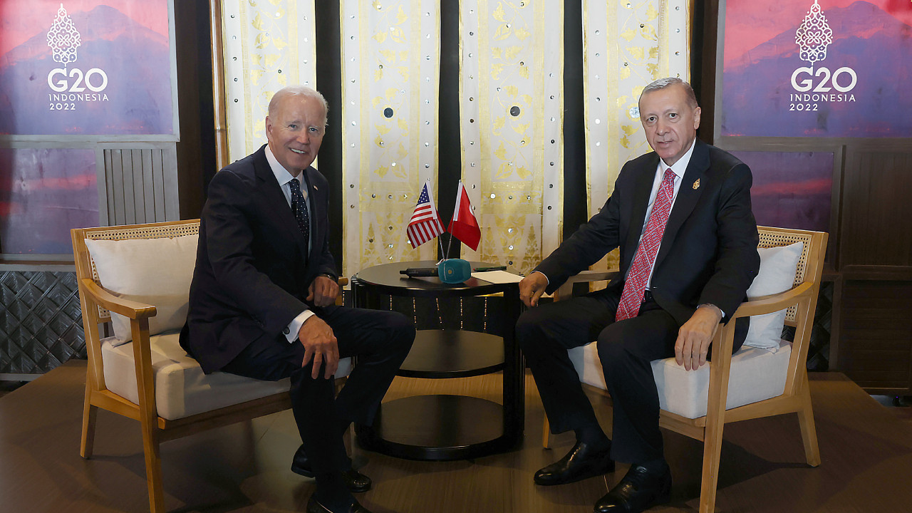 Erdoğan, Biden discuss trade, security at G20 summit meet