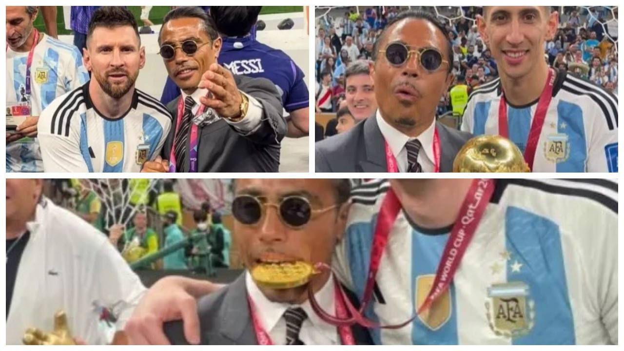 FIFA launches investigation into how celebrity chef Salt Bae got onto World Cup final pitch