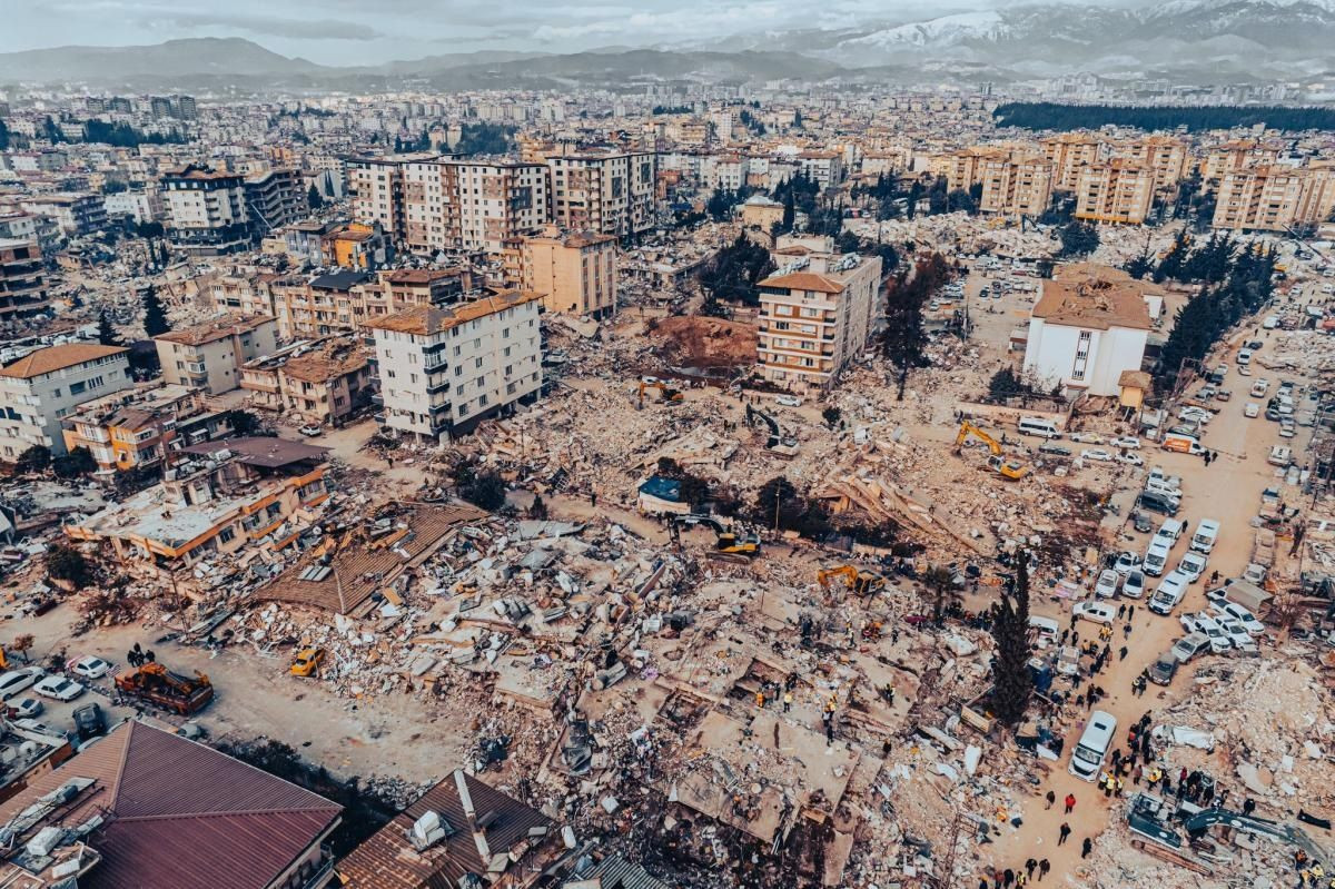 Drone images show destruction in quake-stricken Hatay province - Page 3