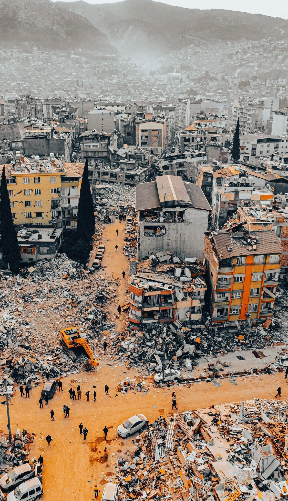Drone images show destruction in quake-stricken Hatay province - Page 2