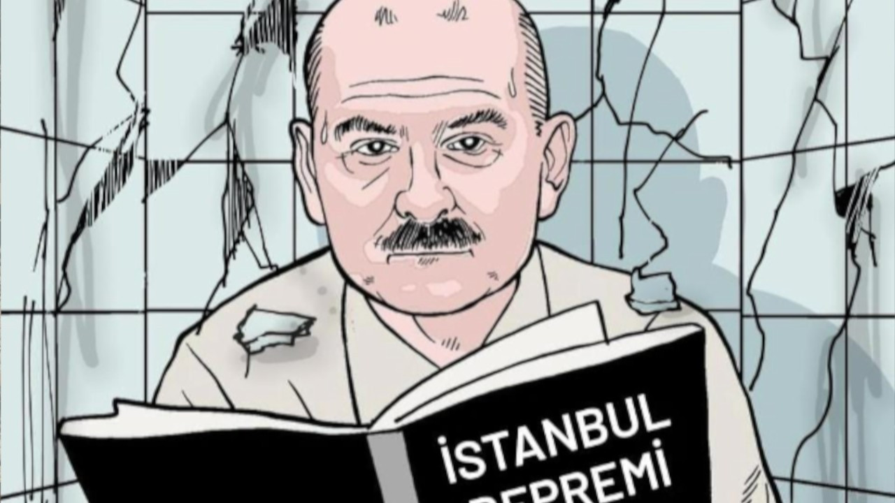 Turkish satirical magazine features Interior Minister Soylu on cover after his ‘Istanbul quake’ remarks