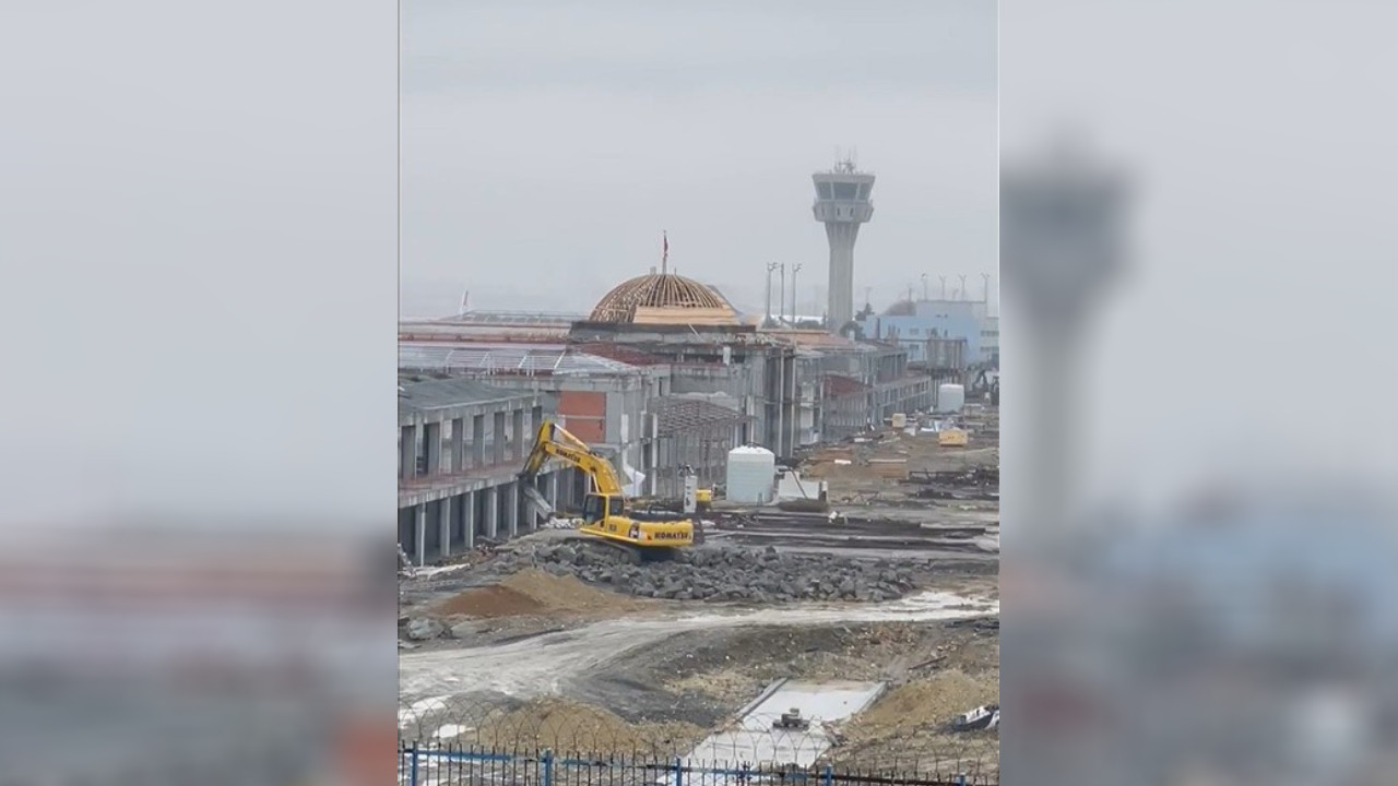 Mosque being built on out-of-use Atatürk Airport