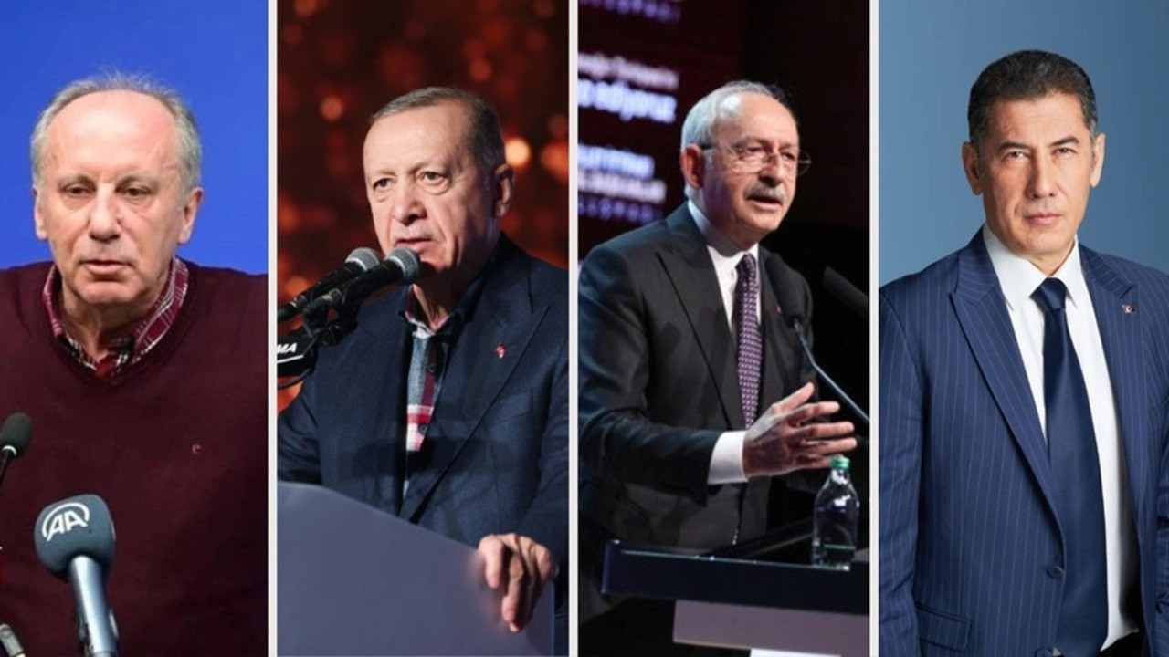 Four candidates officially running in Turkish presidential elections