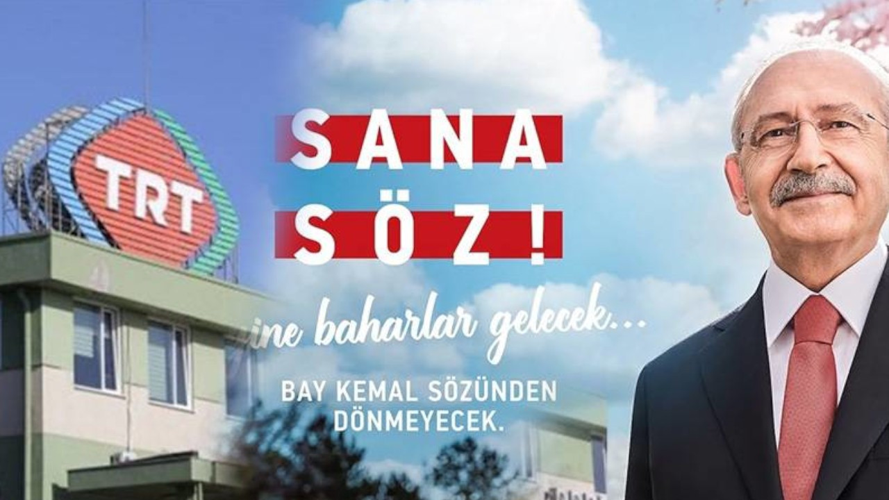 Main opposition sues state-run network TRT for refusing to air Kılıçdaroğlu’s election campaign video