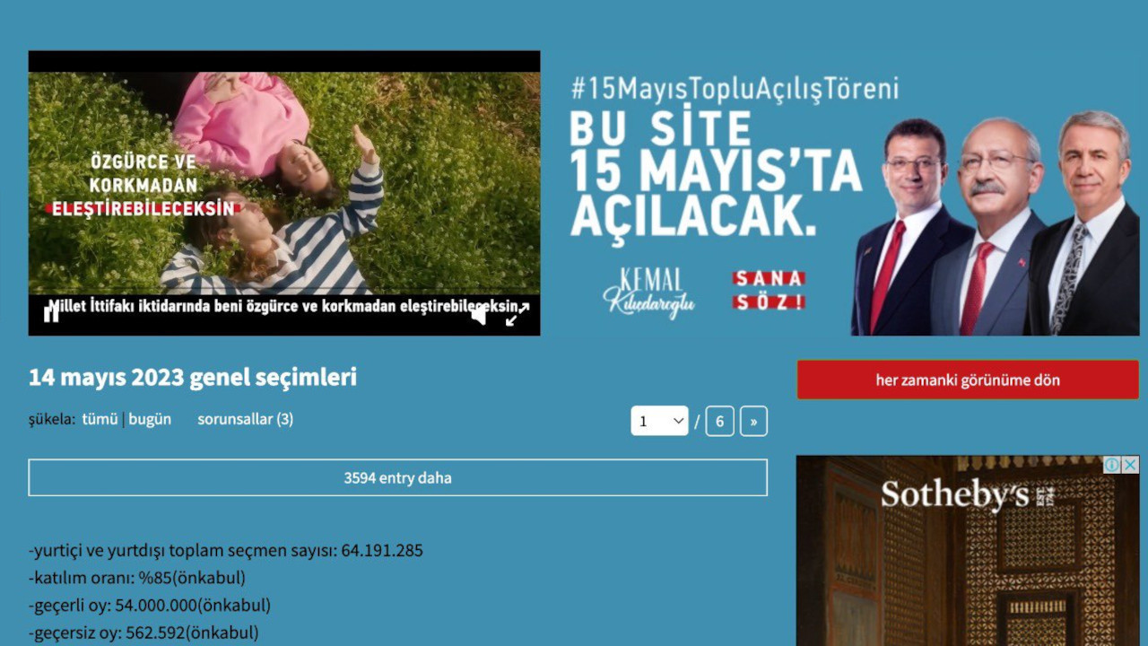Kılıçdaroğlu places his ad on banned social network Ekşi Sözlük