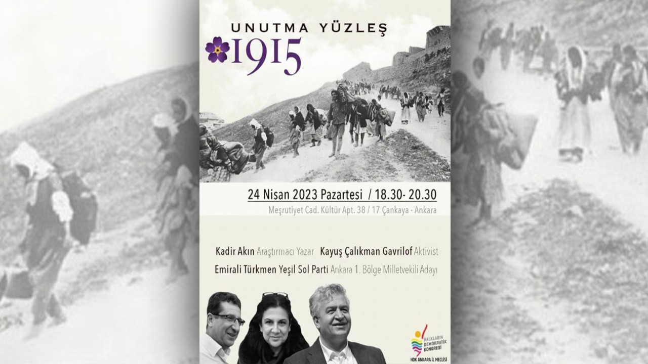 Ankara Governor’s Office bans panel on Armenian genocide