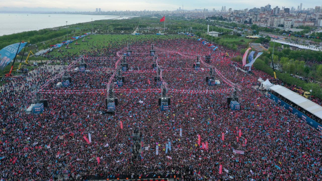 Main opposition bloc Nation Alliance leaders hold second mega rally in Istanbul