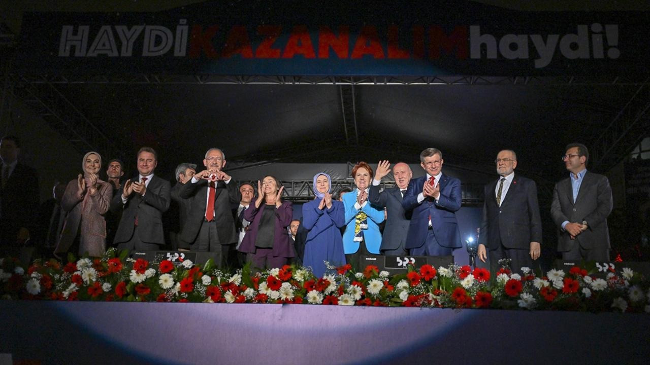 Nation Alliance leaders hold last mega rally in Ankara